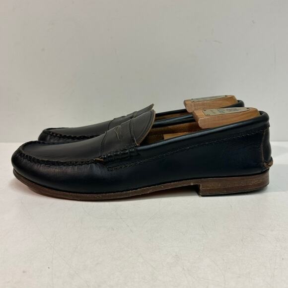 NWOT Quoddy True Penny Loafer Beefroll Pinch Black Made in Maine, USA Vibram 10 - Picture 3 of 11